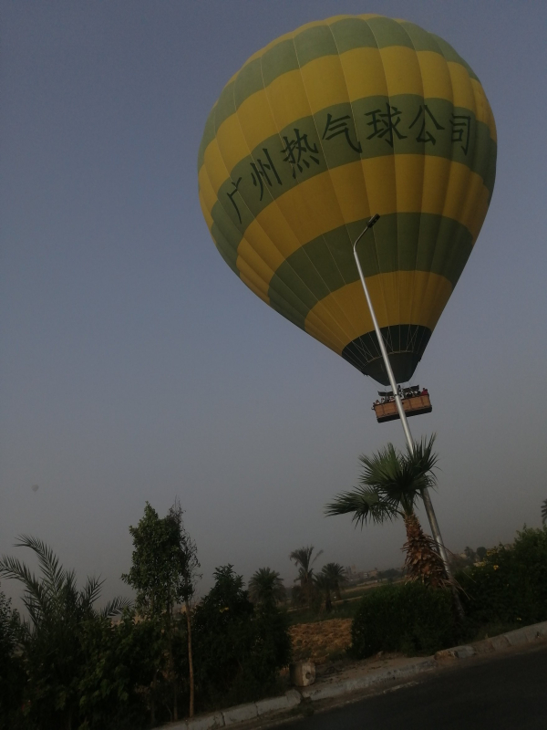 Hot Air Balloon in Luxor.