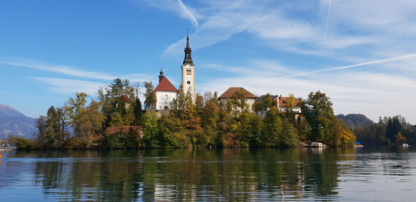 Stand-Up Paddleboarding in Bled, Slovenia