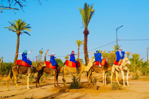 Camel Ride Around Marrakech -